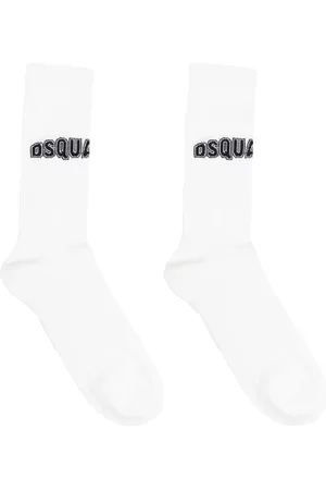Dsquared2 Intarsia-knit logo socks