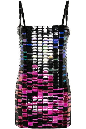 The Attico Sequinned minidress