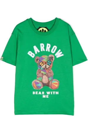 BARROW Flocked-logo T-shirt