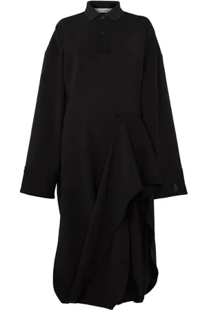 J.W.Anderson Sculptural midi polo dress