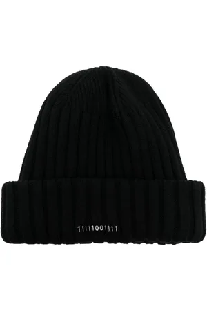 SOCIÉTÉ ANONYME Embroidered-logo beanie hat