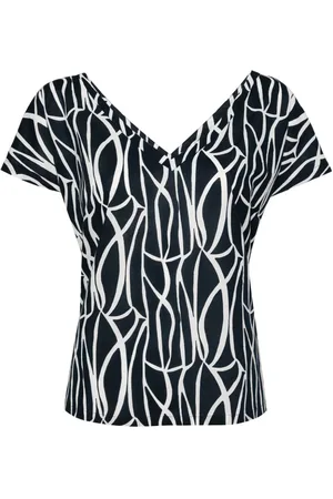 AGNÈS B. Cotton v neck top