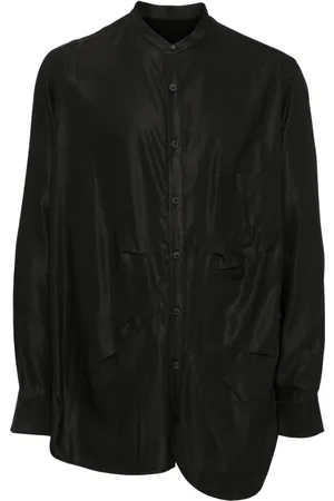 ZIGGY CHEN Collarless shirt