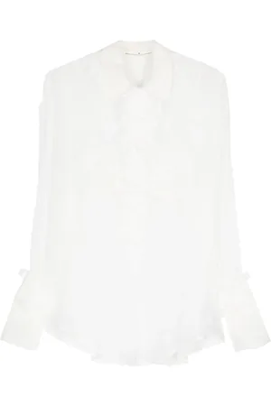 ERMANNO SCERVINO Lace-appliqué shirt