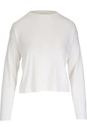 Vince Long-sleeved cropped T-shirt