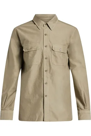 Tom Ford Flap-pockets button-up shirt