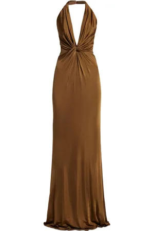 Tom Ford Knot-detail evening dress