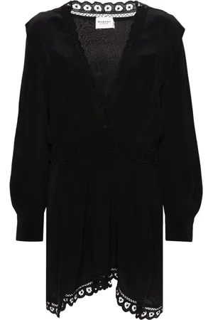 Marant Etoile Felie lace-trim dress
