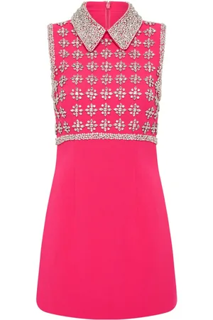Rebecca Vallance Rina crystal-embellished mini dress