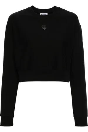 Moschino Heart-plaque sweatshirt