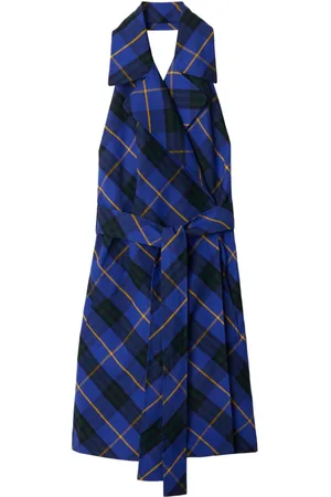 Burberry Check linen dress