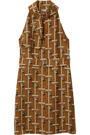 Burberry Bus silk dress