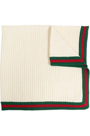 Gucci Ribbed wool blanket