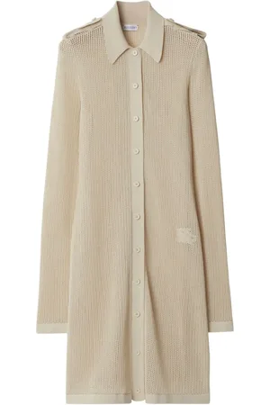 Burberry Cotton-mesh dress