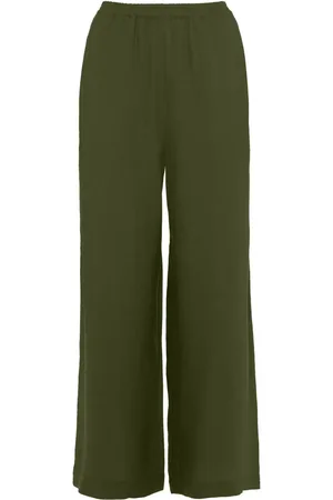 ERES Select elasticated-waist linen trousers