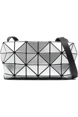 Issey Miyake Geometric-panelled cross body bag