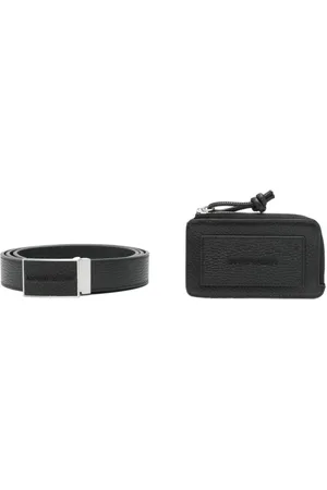 Emporio Armani Leather gift box (set of two)