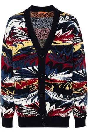 Missoni Patterned intarsia-knit cardigan