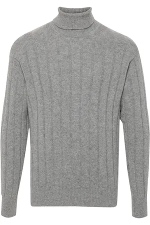 LARDINI Ribbed-knit sweater