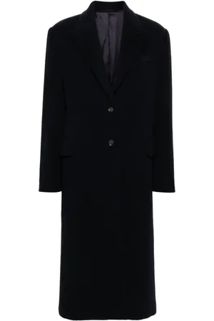 Calvin Klein Logo-appliqué coat