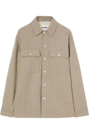 Jil Sander Long-sleeve flannel shirt
