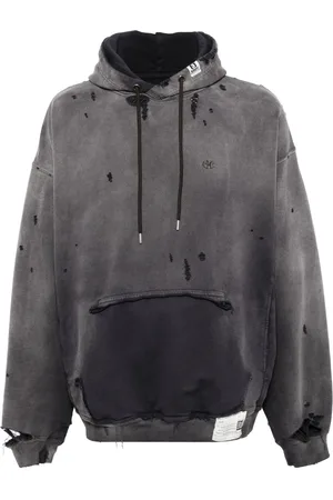 Maison Mihara Yasuhiro Distressed-effect hoodie
