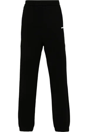 Missoni Chevron-inserts cotton track pants