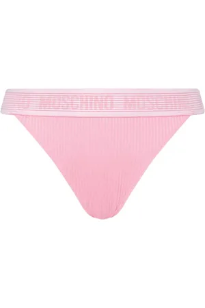 Moschino Logo-waistband ribbed briefs