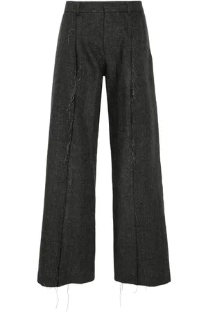 R13 Exposed seams trousers