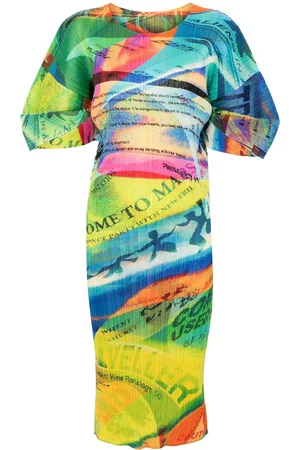 PLEATS PLEASE ISSEY MIYAKE Voyager midi dress