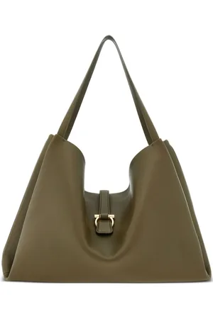 Salvatore Ferragamo Large Gancini clasp tote bag
