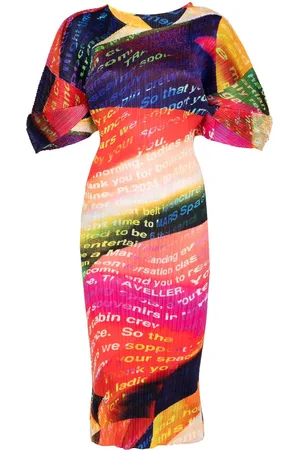 PLEATS PLEASE ISSEY MIYAKE Voyager midi dress