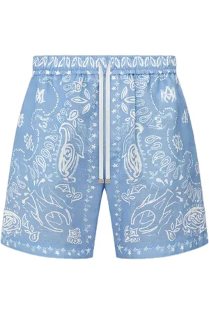 AMIRI Bandana watercolor shorts