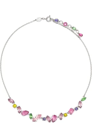 Swarovski Gema mixed-cuts crystal necklace