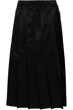 Simone Rocha Pleated elasticated waist skirt