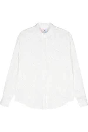 Chiara Ferragni Rhinestone-embellished long-sleeve shirt