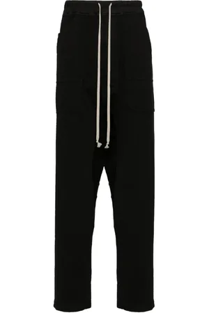 Rick Owens Drawstring cargo track pants