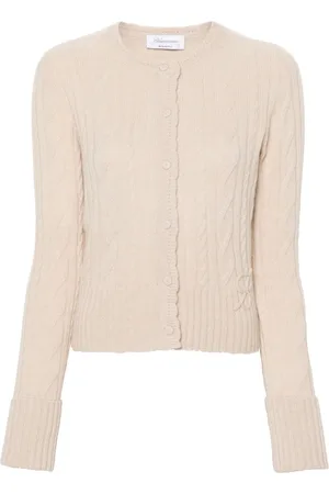 BLUMARINE Cable-knit cardigan