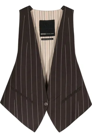 Ibrigu Pinstripe waistcoat
