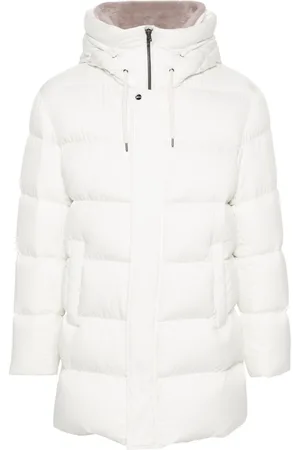 HERNO Logo-plaque coat
