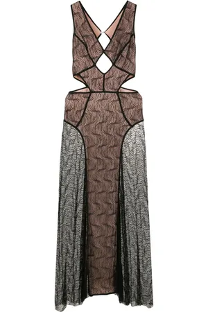 Lethicia Bronstein Puppis cut-out maxi dress