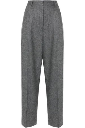 Totême Double-pleated tailored trousers