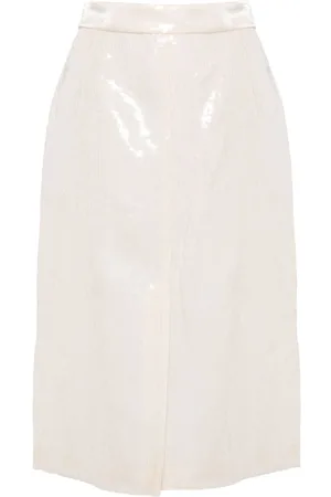 Alberta Ferretti Sequin-embellished skirt