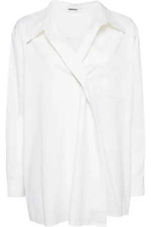 Hermès 1990-2000s draped shirt