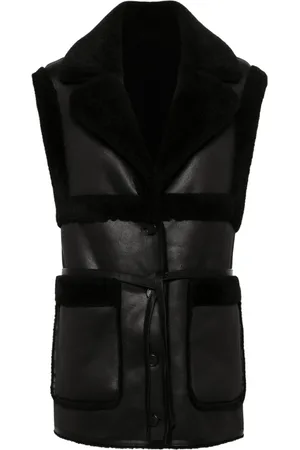 Urban Code Belted gilet coat