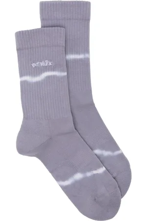 Sporty & Rich Embroidered-logo socks