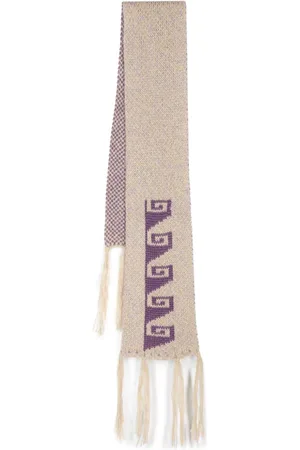MAGLIANO Intarsia-knit scarf