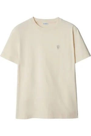 Burberry Logo-embroidered T-shirt