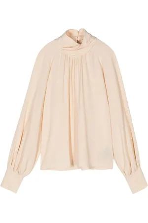FEDERICA TOSI Draped-detail blouse