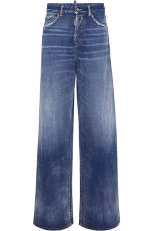 Dsquared2 High-rise wide-leg jeans